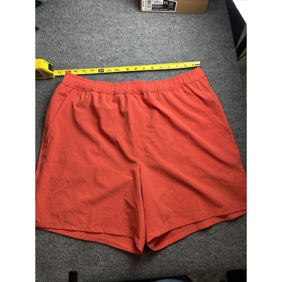 DSG Agility Shorts Men's Large Color Red Sun Inseam 6" New 1021 - Picture 1 of 7